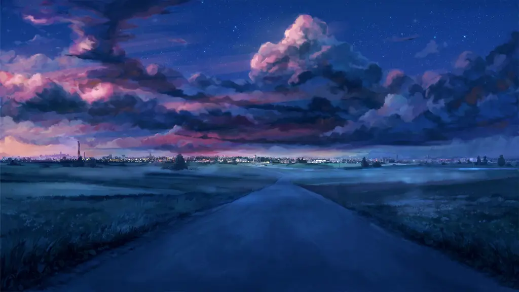 Ilustrasi Dunia Isekai Pemandangan dunia Isekai