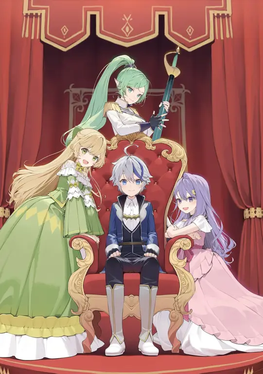Para Tokoh Anime Karakter-karakter dalam Tensei Kizoku no Isekai Boukenroku