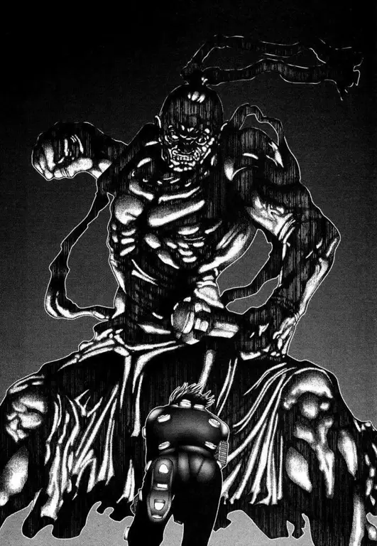 Detail gambar manga Gantz yang luar biasa Gambar detail dari manga Gantz