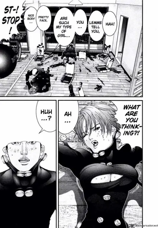 Review dan ulasan anime Gantz