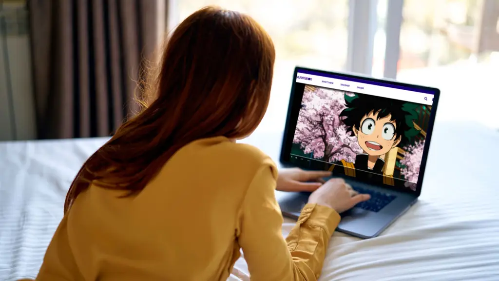 Pengalaman Menonton Anime Gambar seseorang yang menikmati menonton anime