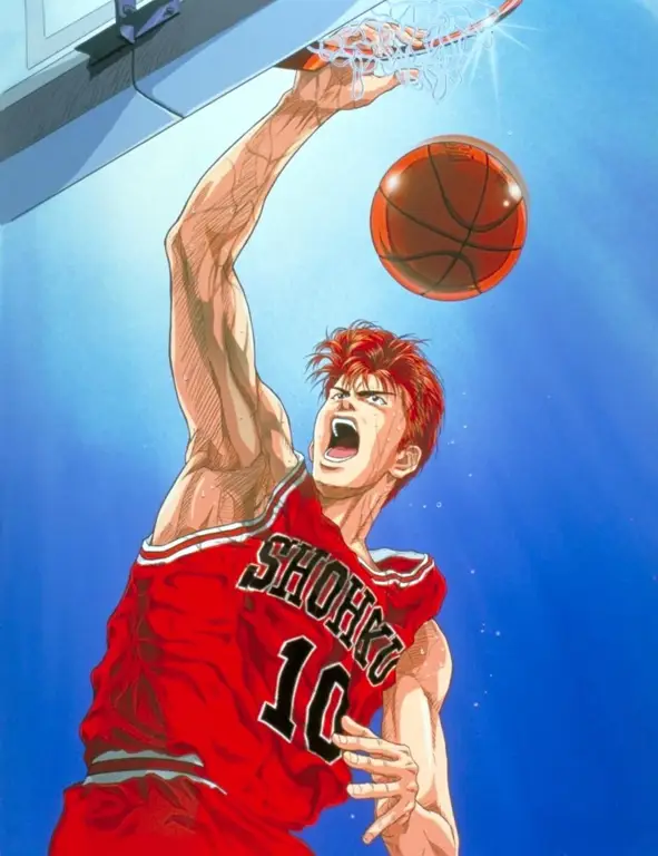 Perjalanan Sakuragi dalam dunia basket Hanamichi Sakuragi dalam anime Slam Dunk