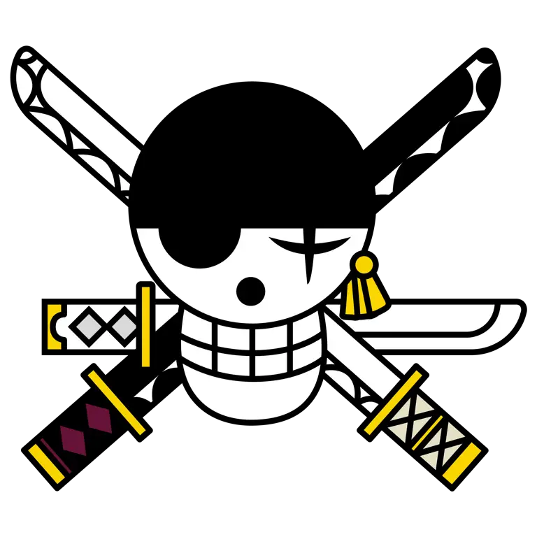 Logo dari serial anime One Piece Logo anime One Piece