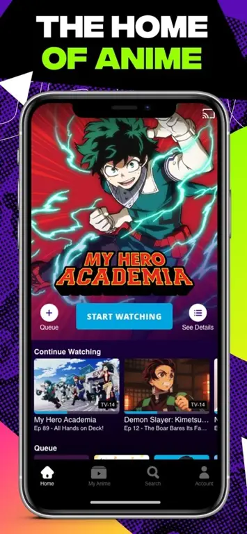 Memilih Aplikasi Streaming Anime yang Tepat Berbagai aplikasi streaming anime di smartphone