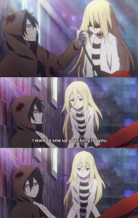 Hubungan rumit Ray dan Zack Potret Ray dan Zack, karakter utama dalam anime Angel of Death