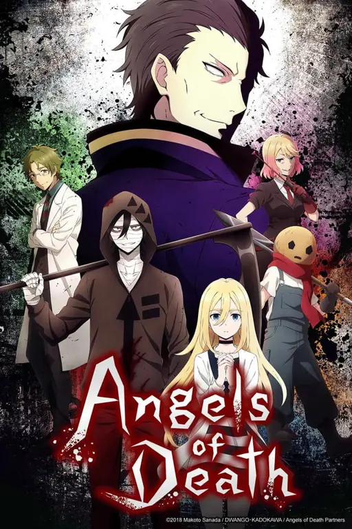 Poster promosi anime Angel of Death Poster anime Angel of Death