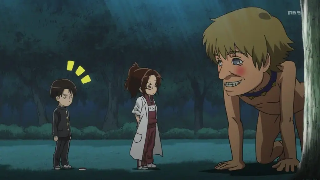 Momen Lucu dalam Attack on Titan Junior High Gambar adegan lucu dari anime Attack on Titan Junior High